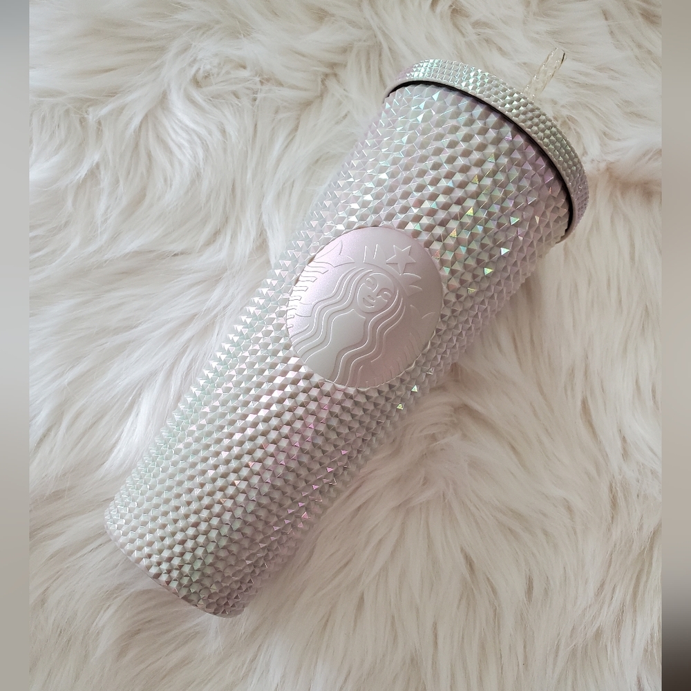 NWT Starbucks Taiwan Metallic Beige Tumbler.